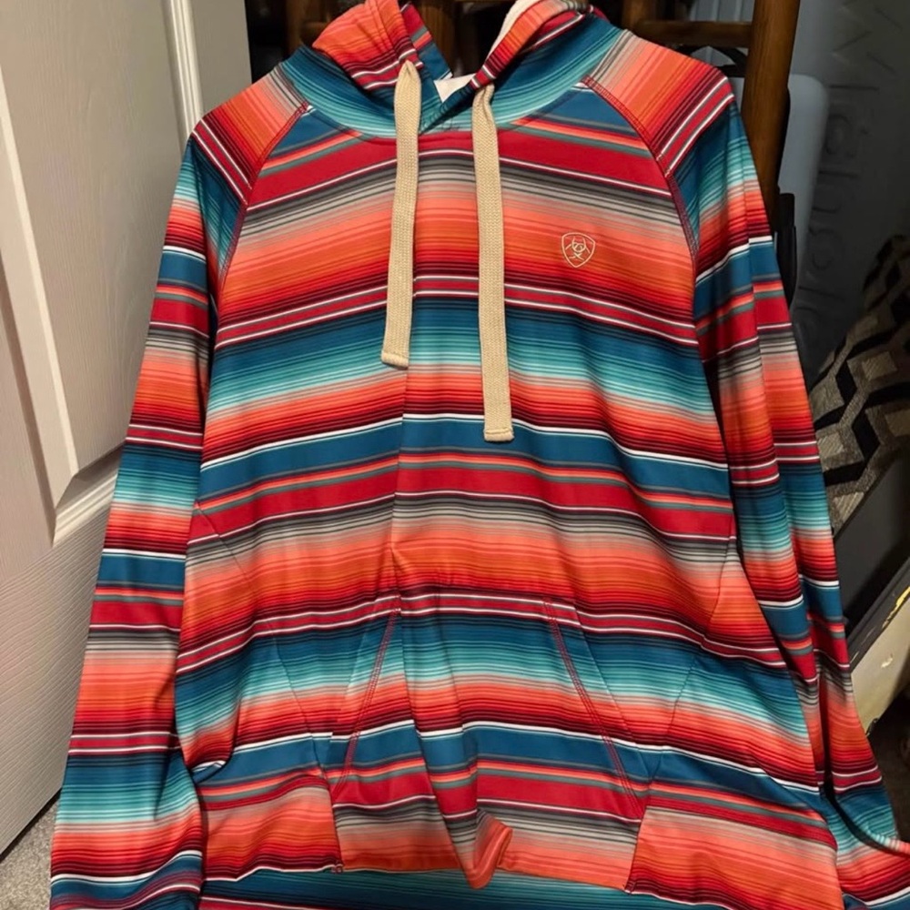 Striped Multicolor Hoodie
